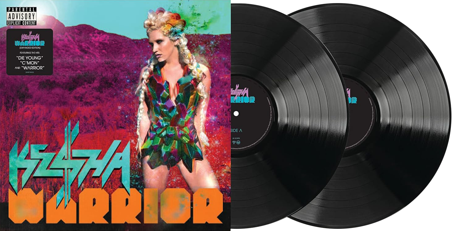 Image of Artwork for Ke$ha's Warrior (Expanded Edition) (2LP)